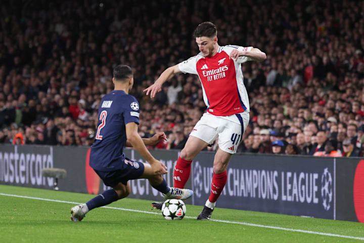 Declan Rice, Achraf Hakimi