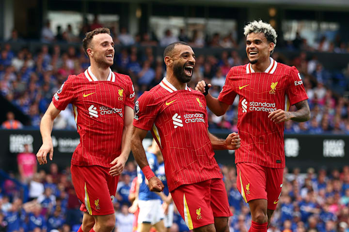 Mohamed Salah, Diogo Jota, Luis Diaz