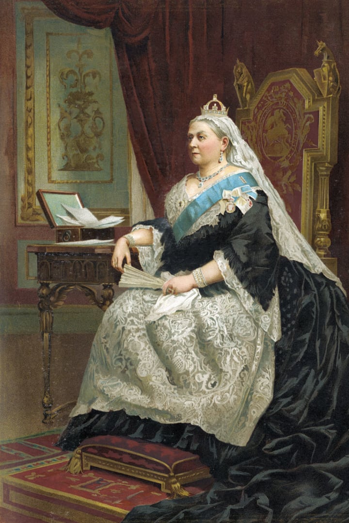 Queen Victoria of England - portrait of Her Majesty in 1887.