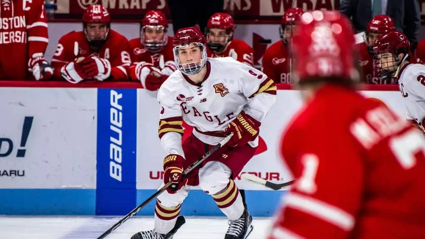 No. 1 Boston College Men’s Hockey at No. 8 Boston University: Lines, Injuries, TV Info