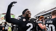 Mississippi State Safety Isaac Smith (#2) during Gameday V. Arizona State University at Davis Wade Stadium at Mississippi State University in Starkville, MS.