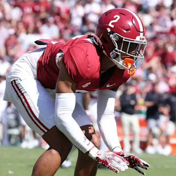 Alabama Cornerback Zabien Brown (2) in action against South Carolina at Bryant-Denny Stadium in Tuscaloosa, AL on Saturday, Oct 12, 2024. 