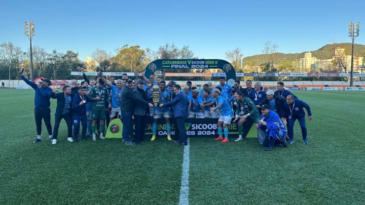 Caravaggio FC campeão do Campeonato Catarinense Série B em 2024
