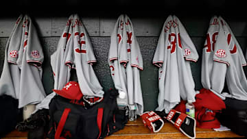 Alabama baseball equipment.