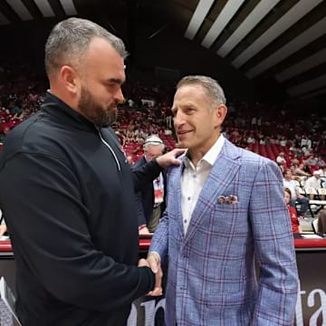 Alabama basketball coach Nate Oats in action before the game against Arkansas State University at Coleman Coliseum in Tuscaloosa, AL on Friday, Nov 8, 2024.