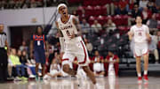 Alabama guard Labaron Philon (0) celebrates against UTSA at Coleman Coliseum in Tuscaloosa, AL on Sunday, Dec 7, 2025.