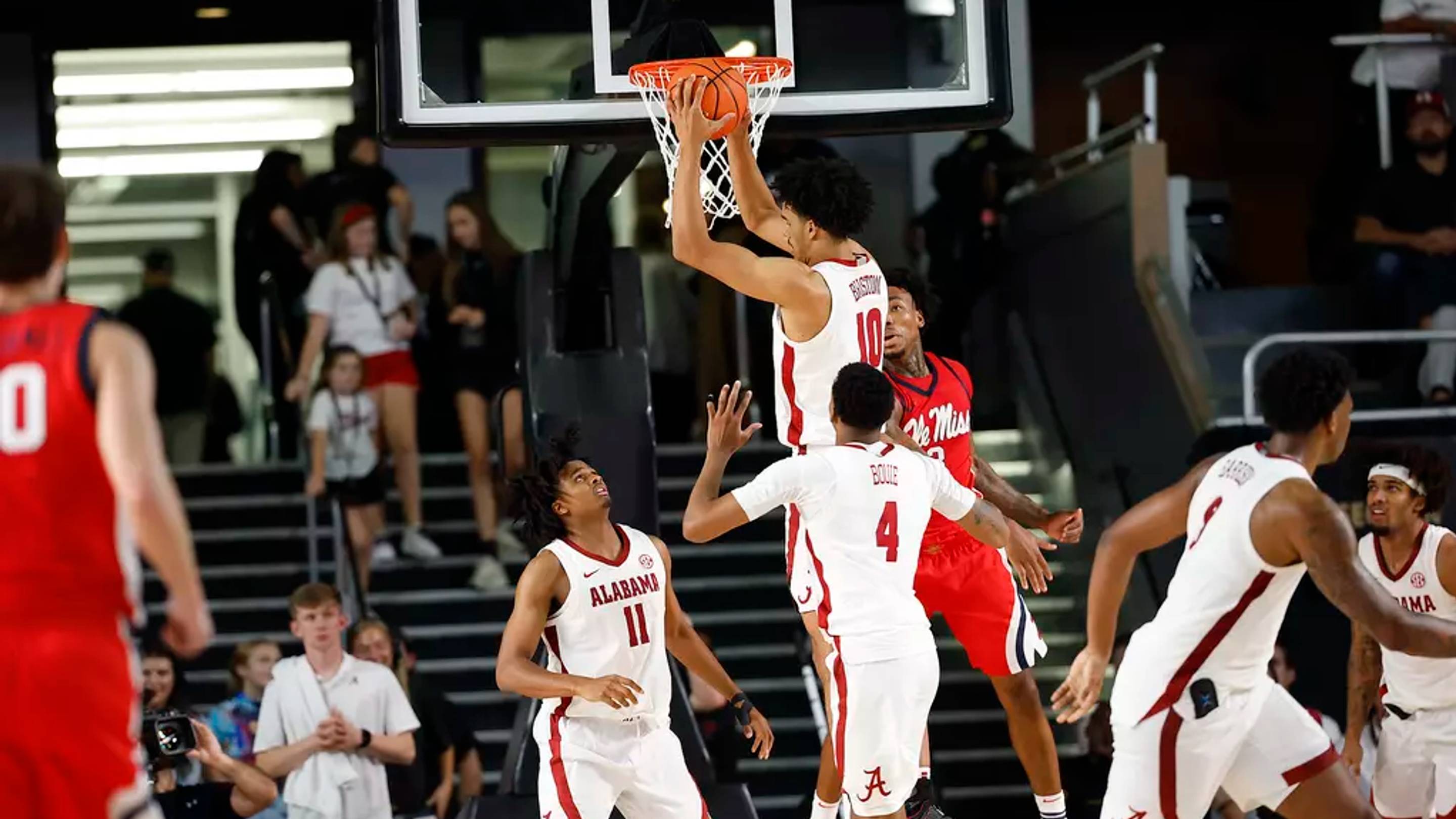 Alabama Basketball Flips Rebounding Script in Exhibition Win Over Ole Miss