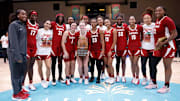 The Alabama Women's Basketball Team in action against Minnesota at Baha Mar Convention Center in Nassau, Bahamas on Wednesday, Nov 26, 2025.