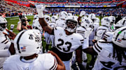 Mississippi State Defensive Lineman Trevion Williams (#23) during the game between the Florida Gators and the Mississippi State Bulldogs at Ben Hill Griffin Stadium in Gainesville, FL. 