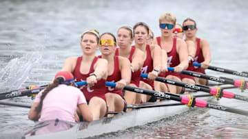 The University of Alabama Rowing Team in action during the Regatta (Clemson / Miami) at Manderson Landing in Tuscaloosa, AL on Saturday, Nov 9, 2024.