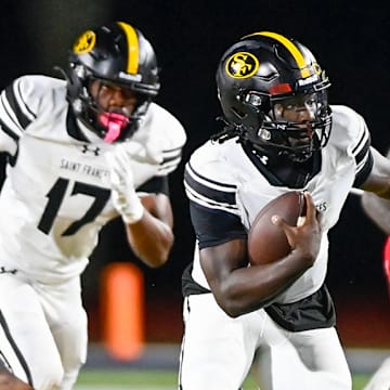 St. Frances Academy has been chasing a national championship ever since it emerged as a national program in 2017. The newly minuted No. 1 Panthers will be in line to achieve that lofty goal with a win over arch-rival and second-ranked IMG Academy next week.