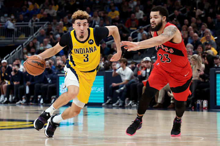 El alero novato, Chris Duarte, tiene promedio de 13.3 puntos y 4.2 rebotes en 19 partidos esta temporada con los Pacers