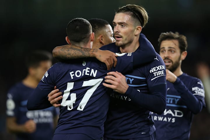 Phil Foden, Jack Grealish Phil Foden, Jack Grealish