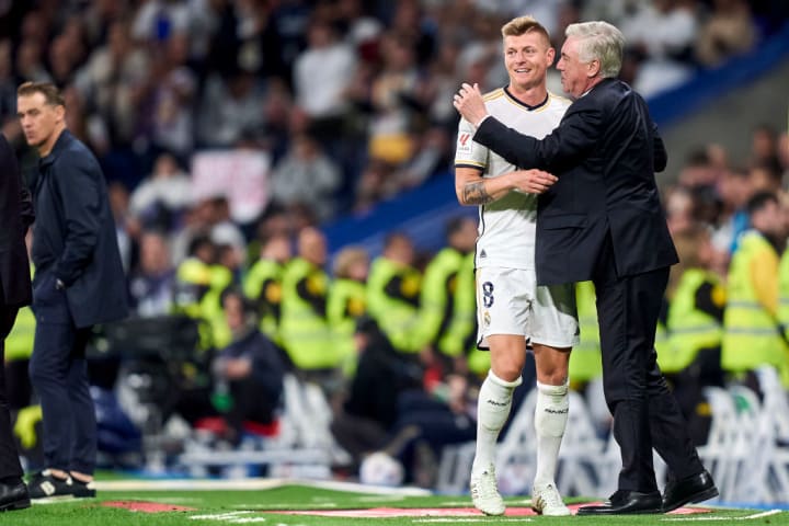 Carlo Ancelotti head Coach, Toni Kroos