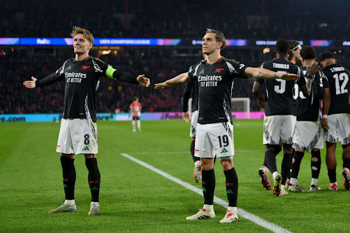 Martin Odegaard, Leandro Trossard