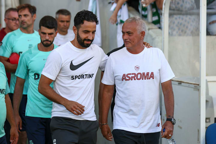 Mourinho offered his backing to Amorim / Carlos Rodrigues/GettyImages 