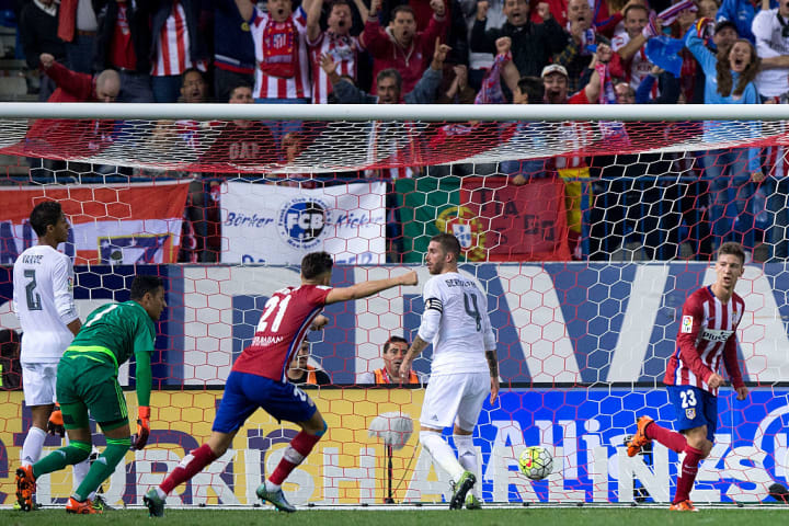 Luciano Dario Vietto, Yannick Carrasco, Sergio Ramos, Keylor Navas, Raphael Varane