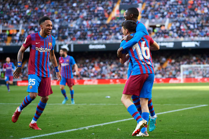 Pedro Gonzalez Lopez "Pedri", Ousmane Dembele, Pierre-Emerick Aubameyang