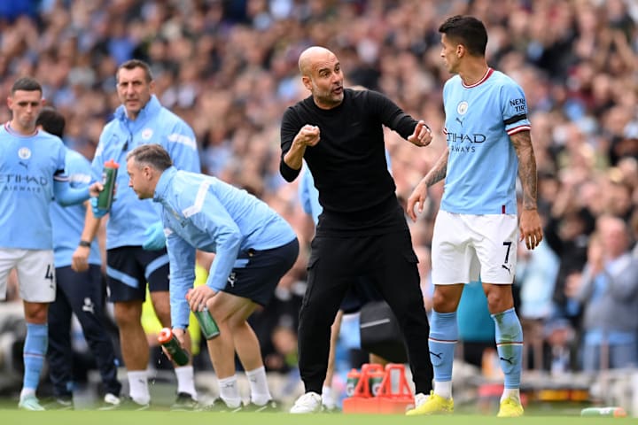 Joao Cancelo, Pep Guardiola
