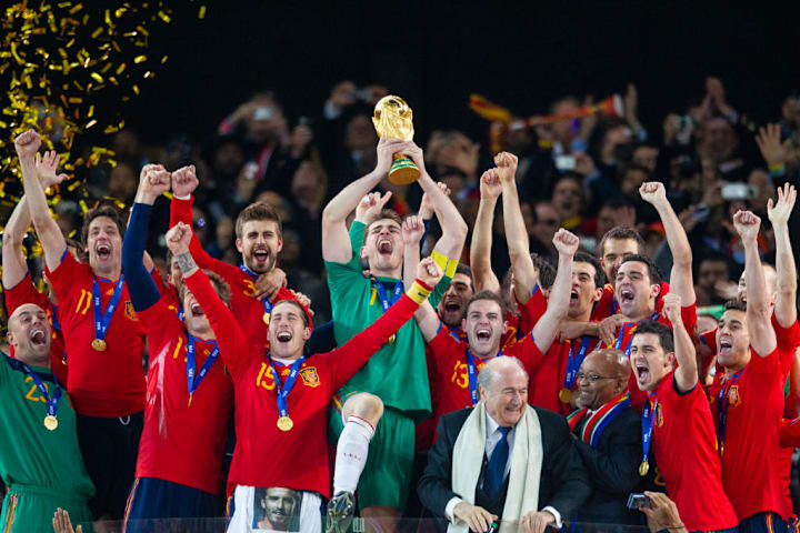 Sepp Blatter, Iker Casillas, Jacob Zuma