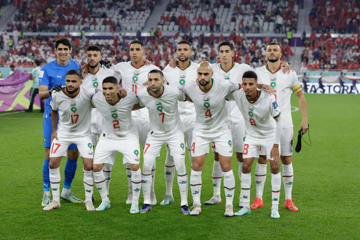 Abdelhamid Sabiri, Achraf Hakimi, Azzedine Ounahi, Hakim Ziyech