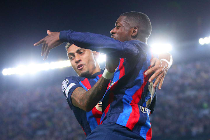 Ousmane Dembele, Raphinha