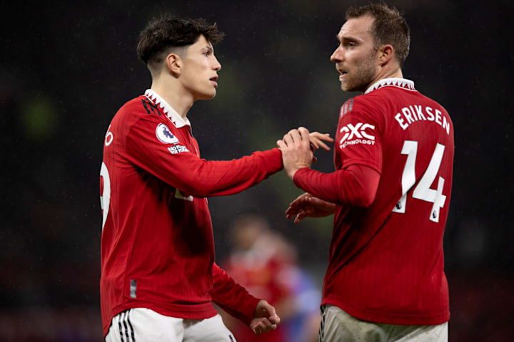 Alejandro Garnacho, Christian Eriksen