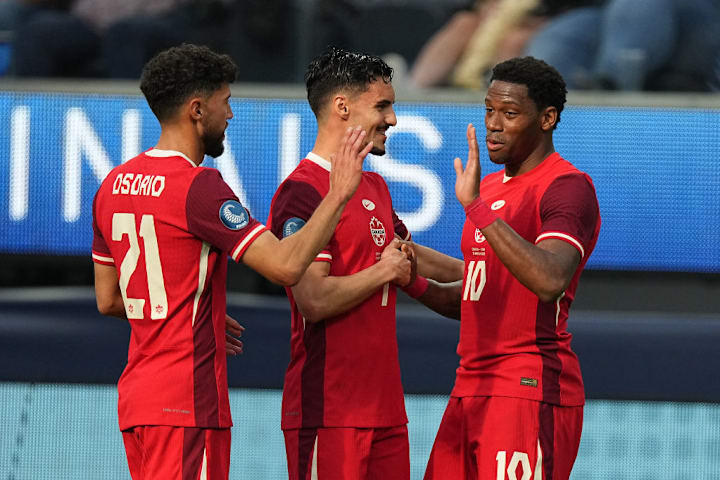 Jonathan Osorio, Stephen Eustáquio, Jonathan David