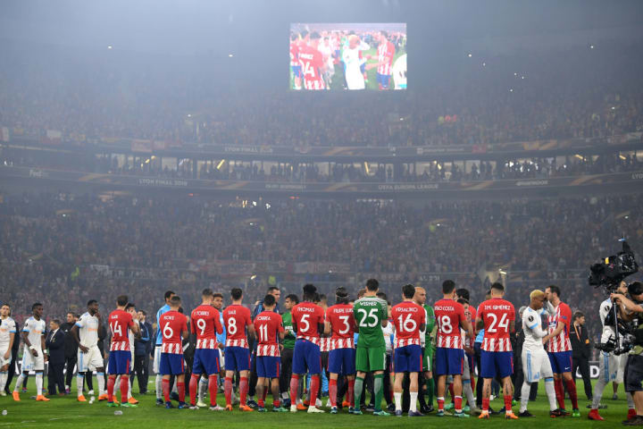 Olympique de Marseille v Club Atletico de Madrid - UEFA Europa League Final