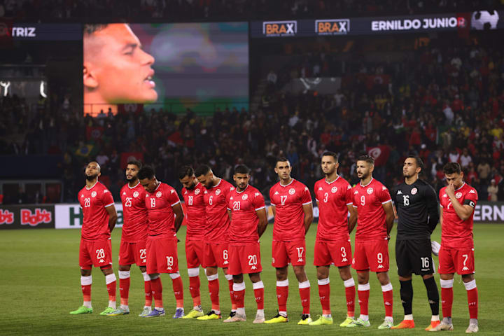 Aissa Bilal Laidouni, Anis Ben Slimane, Seifeddine Jaziri, Ghaylen Chaaleli, Dylan Bronn, Mohamed Drager, Ellyes Skhiri, Montassar Omar Talbi, Mortadha Ben Ouanes, Aymen Dahmen, Youssef Msakni