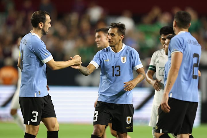 Damián Suárez, Diego Godín