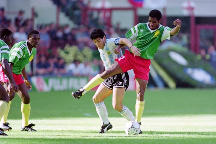 Diego Maradona, Andre Kana-Biyik