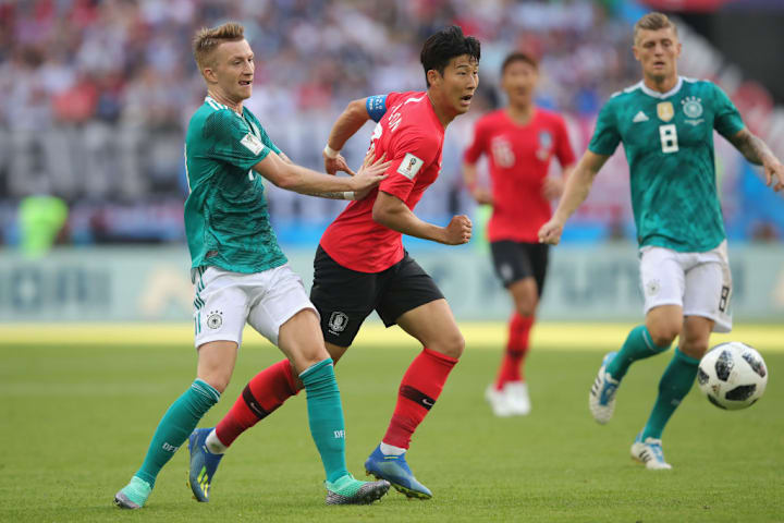 Heungmin Son, Marco Reus