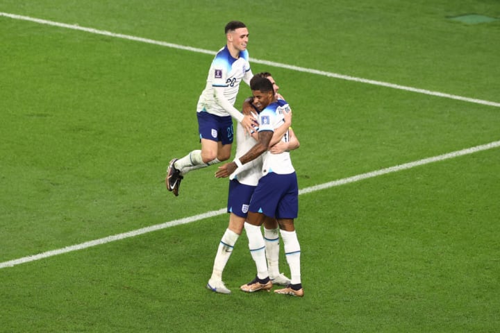Sepasang gol Marcus Rashford memastikan Timnas Inggris menang 3-0 atas Wales