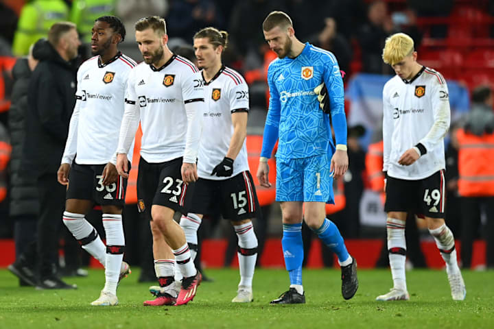Luke Shaw, David de Gea, Alejandro Garnacho