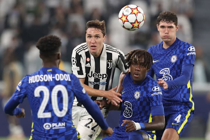 Callum Hudson-Odoi, Federico Chiesa, Trevoh Chalobah, Andreas Christensen