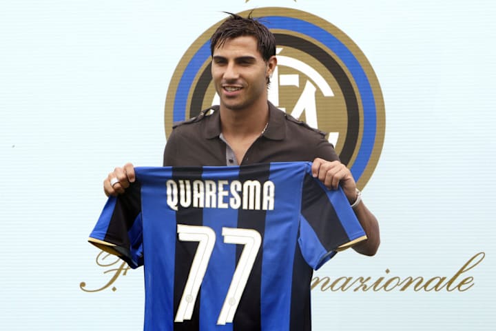 Portugal winger Ricardo Quaresma poses w