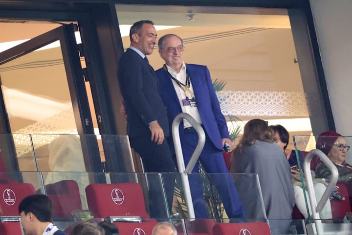 Youri Djorkaeff, Noel Le Graet