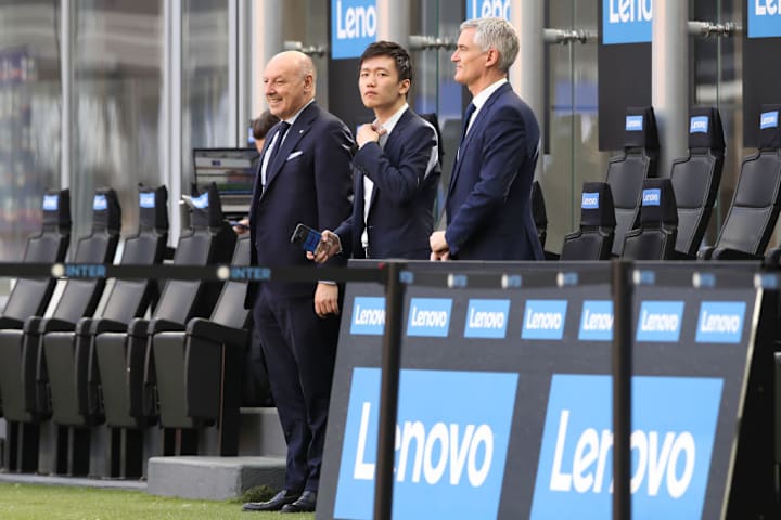 Giuseppe Marotta, Steven Zhang, Alessandro Antonelli