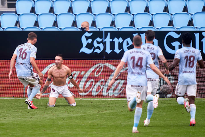 Iago Aspas Celta de Vigo Barcelona LaLiga Campeonato Espanhol