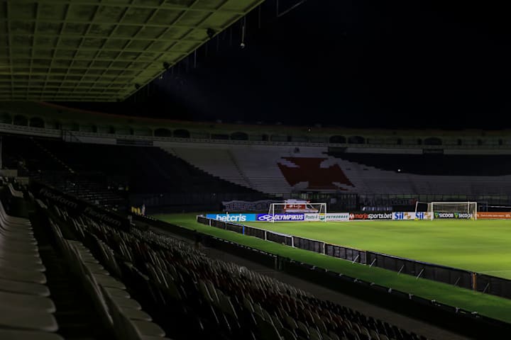 Brasileirao Series A: Vasco da Gama v Goias Play Behind Closed Doors Amidst the Coronavirus (COVID - 19) Pandemic