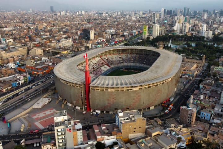 Estádio Nacional Lima São Paulo Ayacucho Futebol Sul-Americana