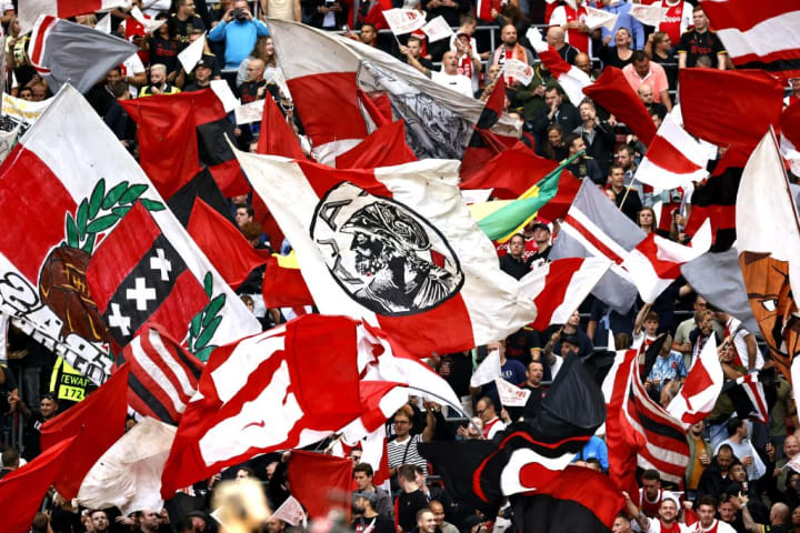 Ajax Torcida Festa Liga Europa League Campeão Títulos História