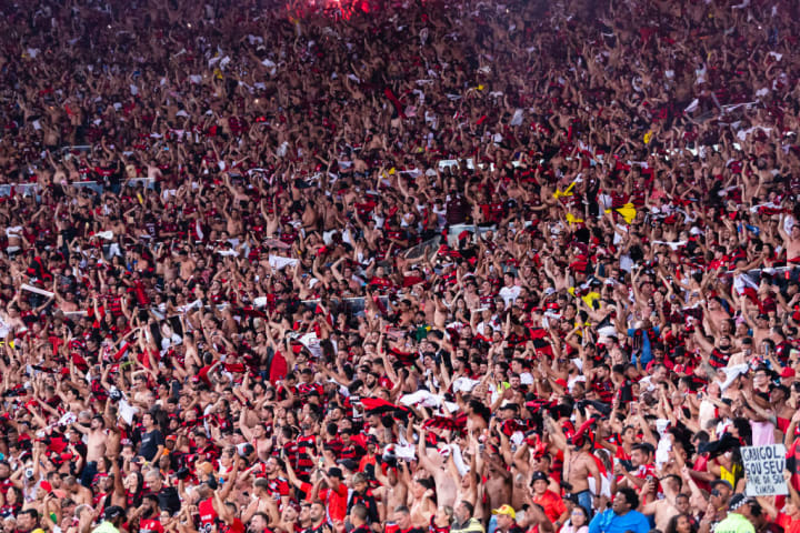 Flamengo x Corinthians no Maracanã.