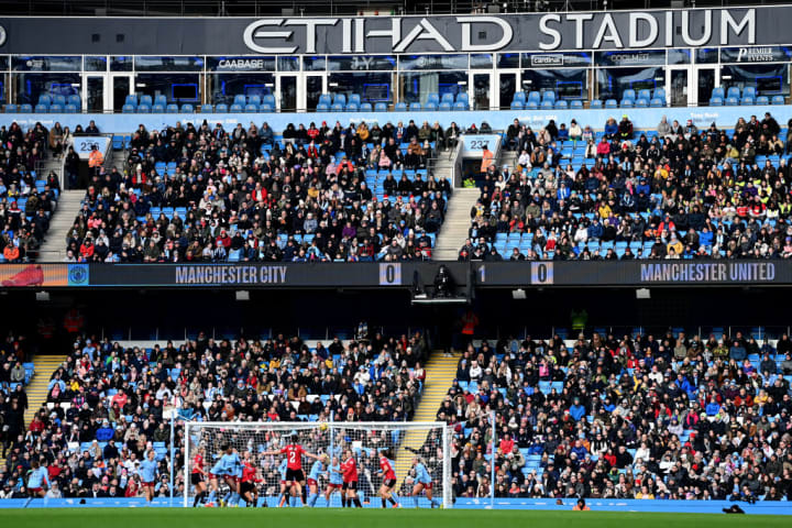 Manchester City v Manchester United - Barclays Women's Super League