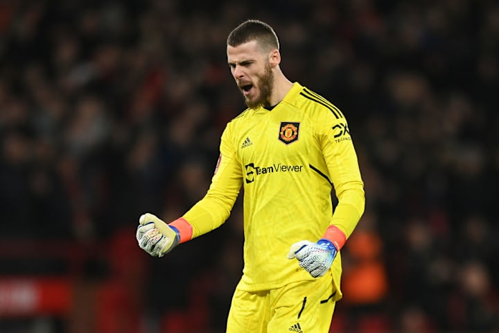 David De Gea Manchester United Escalação Futebol Premier League