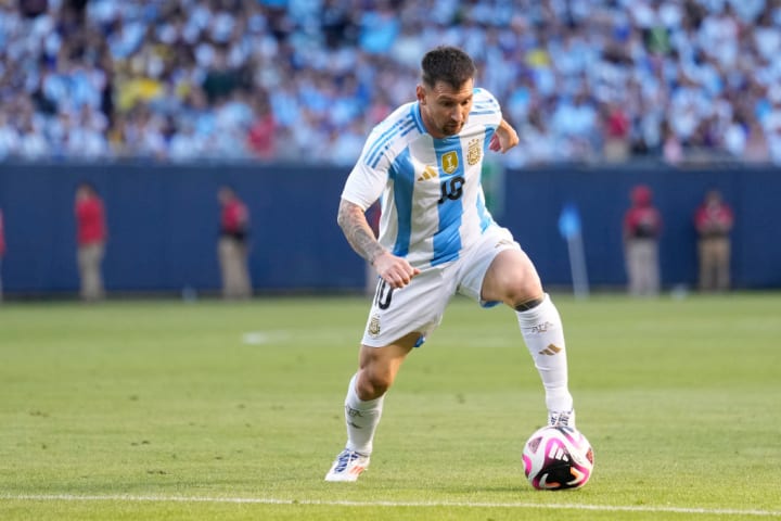 Lionel Messi, meia da Argentina
