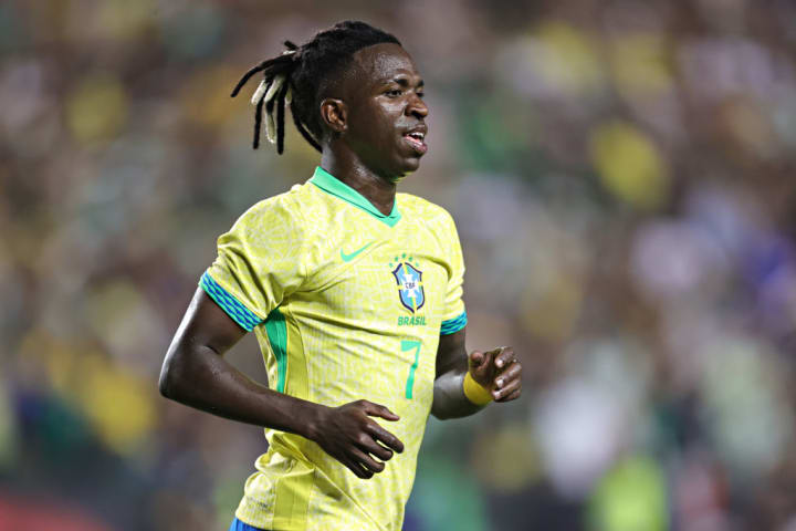 Vinicius Junior, atacante da Seleção Brasileira
