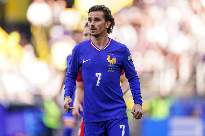Antoine Griezmann, da França, na Euro 202