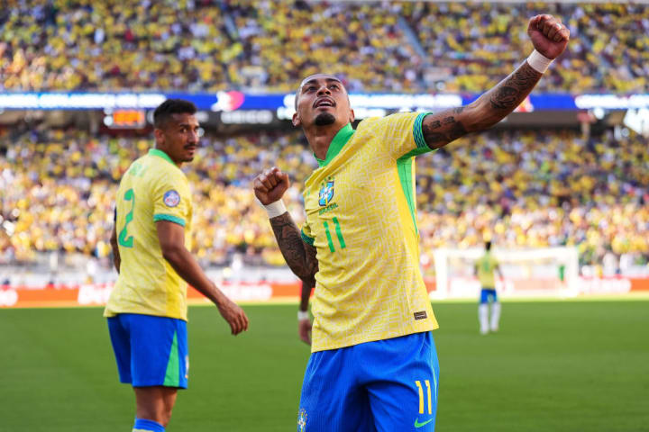 Raphinha, atacante da Seleção Brasileira na Copa Améric